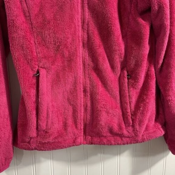 The North Face Womens XSmall Pink Fleece Zip‎ Up Jacket Front Zip Pockets - Picture 5 of 11